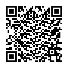 Kode QR untuk nomor Telepon +12156268927