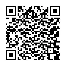 Codice QR per il numero di telefono +12156288297