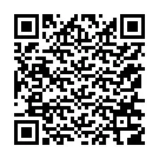 QR kód a telefonszámhoz +12156306742