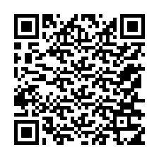 QR-koodi puhelinnumerolle +12156315373