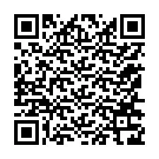 QR код за телефонен номер +12156326766