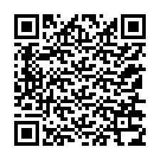 QR код за телефонен номер +12156334984