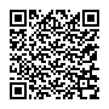 QR-koodi puhelinnumerolle +12156338102