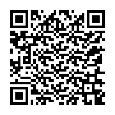 Código QR para número de telefone +12156349008