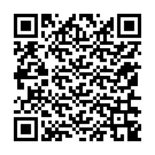 QR Code สำหรับหมายเลขโทรศัพท์ +12156349012