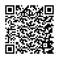 Código QR para número de telefone +12156407852