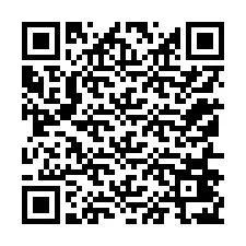 QR-koodi puhelinnumerolle +12156427319