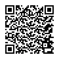 Código QR para número de teléfono +12156432747