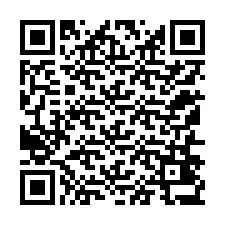 Código QR para número de teléfono +12156437254