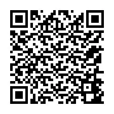 QR-code voor telefoonnummer +12156442143