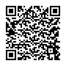 Código QR para número de teléfono +12156449632