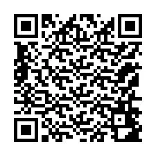 QR-code voor telefoonnummer +12156482575