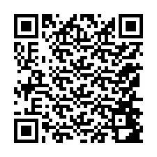 Código QR para número de teléfono +12156482776