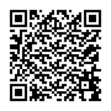 Kode QR untuk nomor Telepon +12156484509