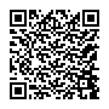 Codice QR per il numero di telefono +12156489365