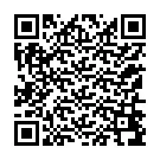 Código QR para número de teléfono +12156496054