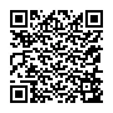 Código QR para número de teléfono +12156543602