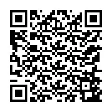 Kode QR untuk nomor Telepon +12156543604