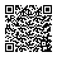 QR-код для номера телефона +12156543610