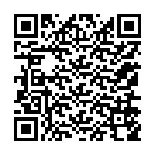 QR код за телефонен номер +12156558883