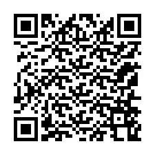 QR код за телефонен номер +12156568655