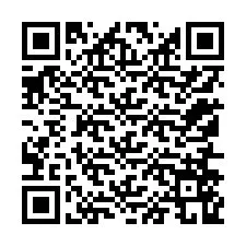 QR-Code für Telefonnummer +12156569689