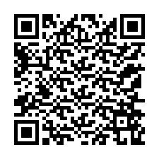 QR-code voor telefoonnummer +12156569690