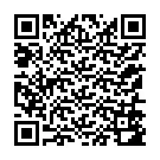 Codice QR per il numero di telefono +12156582814