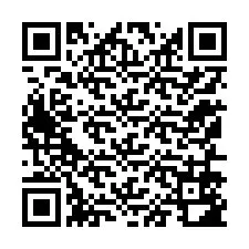 Kode QR untuk nomor Telepon +12156582826