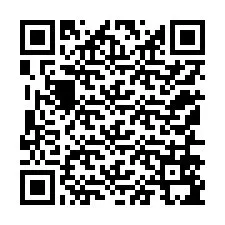 Codice QR per il numero di telefono +12156595834