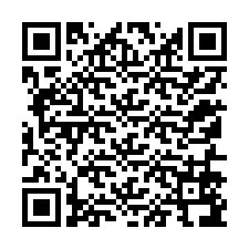 Kode QR untuk nomor Telepon +12156596808