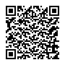 QR-koodi puhelinnumerolle +12156615855