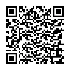 Codice QR per il numero di telefono +12156617844