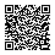 電話番号のQRコード +12156633045