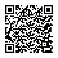 Código QR para número de teléfono +12156633053