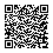 Código QR para número de teléfono +12156636836