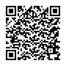 QR-code voor telefoonnummer +12156638662