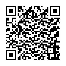 QR-code voor telefoonnummer +12156663950