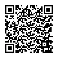 QR kód a telefonszámhoz +12156663954