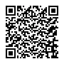 QR-koodi puhelinnumerolle +12156666103