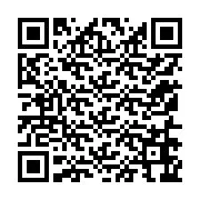 Código QR para número de teléfono +12156666106