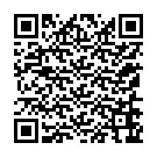 Código QR para número de teléfono +12156666114