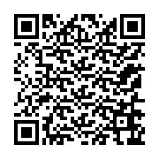 Codice QR per il numero di telefono +12156666115