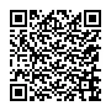 Código QR para número de teléfono +12156666116