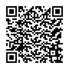 Código QR para número de teléfono +12156667585