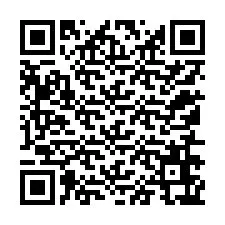 QR-koodi puhelinnumerolle +12156667588