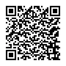 QR-kood telefoninumbri jaoks +12156667595