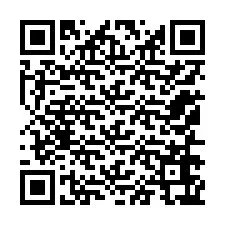 Codice QR per il numero di telefono +12156667937