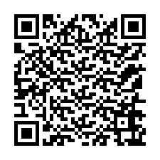 Codice QR per il numero di telefono +12156667941