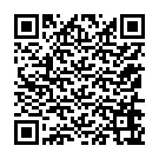 Codice QR per il numero di telefono +12156667946